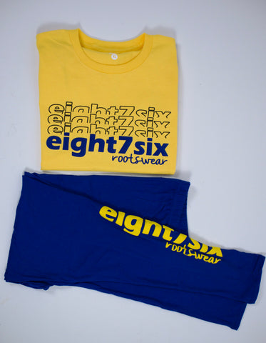 Eight7Six 3D Puff | Leggings Suit